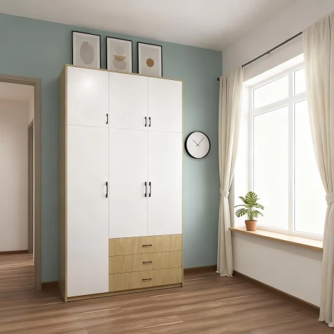 Tủ gỗ cao cấp 6 cánh tg600