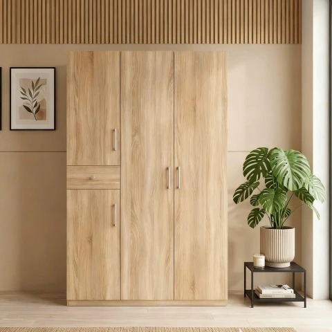 Tủ gỗ cao cấp 4 cánh TG442