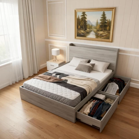 Giường ngủ ngăn kéo gnk15