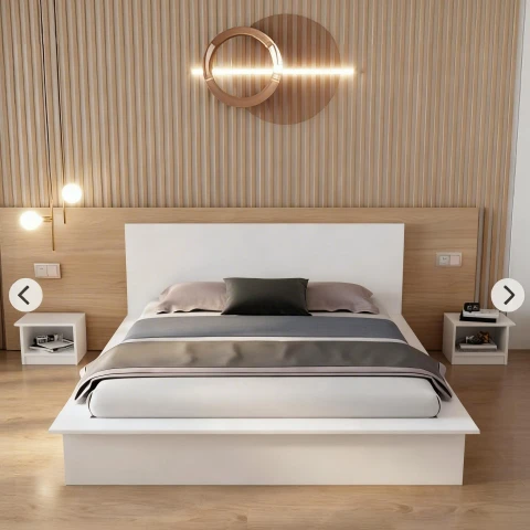 Giường ngủ cao cấp kiểu Nhật GN377