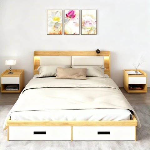 Giường ngủ cao cấp GN379