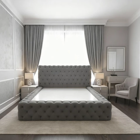 Giường ngủ nhập khẩu nk010