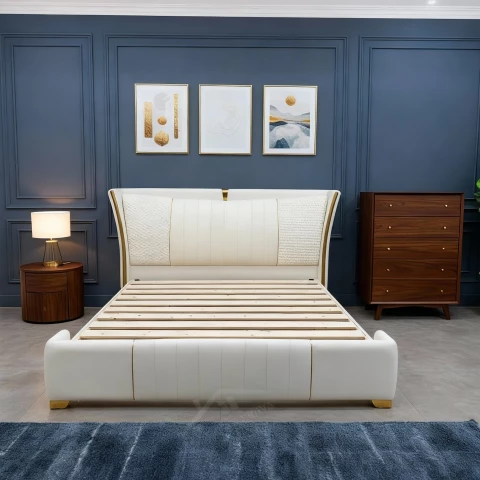 Giường ngủ nhập khẩu nk14