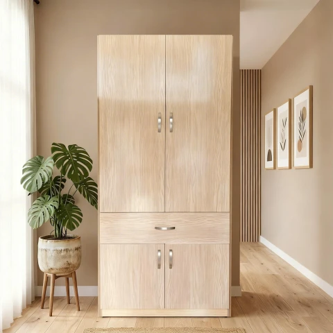 Tủ nhựa cao cấp 2 cánh TN214