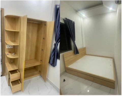 Combo phòng ngủ gỗ MDF MGX19