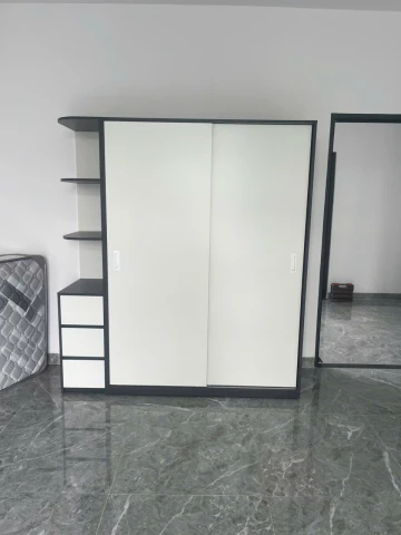 Tủ quần áo cánh lùa gỗ mdf ( ms01b)