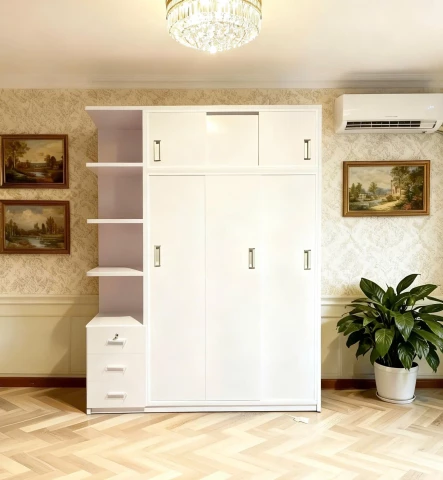 Tủ nhựa cao cấp 3 cánh lùa tn308