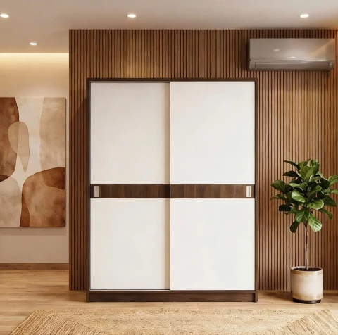 Tủ nhựa cao cấp 2 cánh lùa tn208