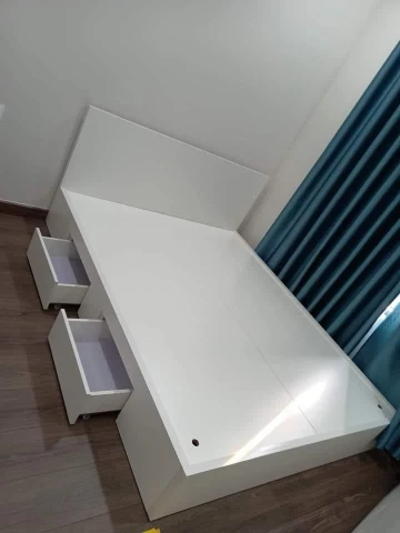 Giường ngủ ngăn kéo gỗ mdf