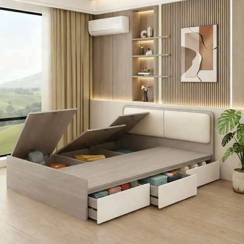 Giường ngủ ngăn kéo gnk18