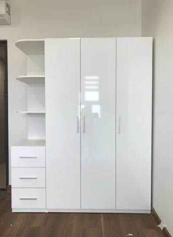 Tủ quần áo 3 cánh 1 kệ (gmdf1-1)