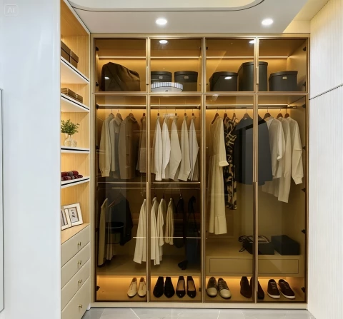 Tủ gỗ cánh kính (CK25)