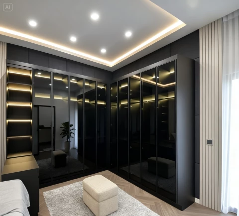 Tủ gỗ cánh kính (CK27)