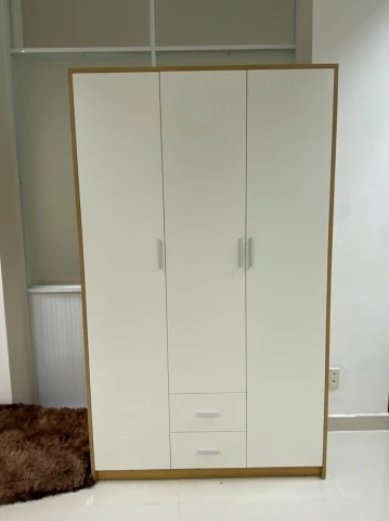 Tủ quần áo gỗ MDF 3 cánh ( tag3c )