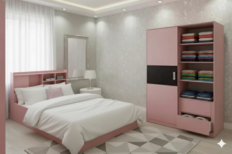 Combo phòng ngủ gỗ MDF MGX22