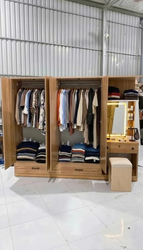 Tủ quần áo Nhựa Vinco kết hợp bàn trang điểm ( VC03 )