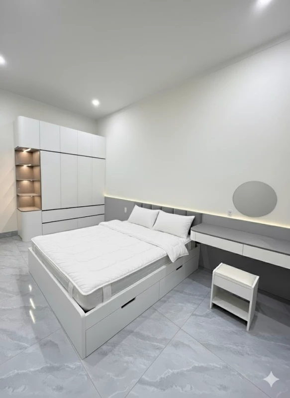 Combo phòng ngủ gỗ MDF CBHD2