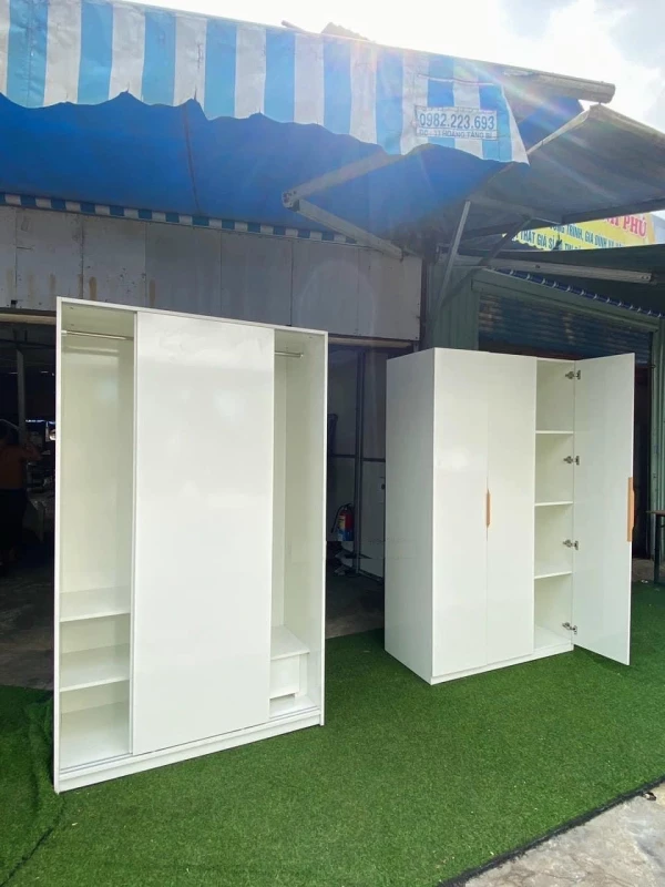 Tủ Quần Áo Gỗ MDF ( mdf-1cvc)