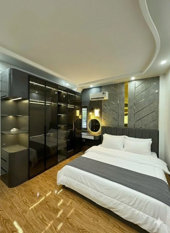 Combo phòng ngủ gỗ MDF CBHD4