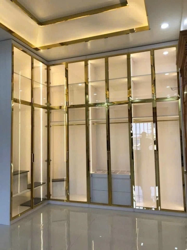 Tủ quần áo cánh kính đóng theo yêu cầu ( TACK 17)