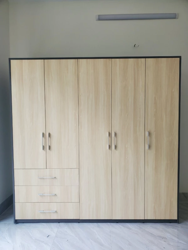 Tủ quần áo 5 cánh gỗ mdf ( 5cmdf-1)