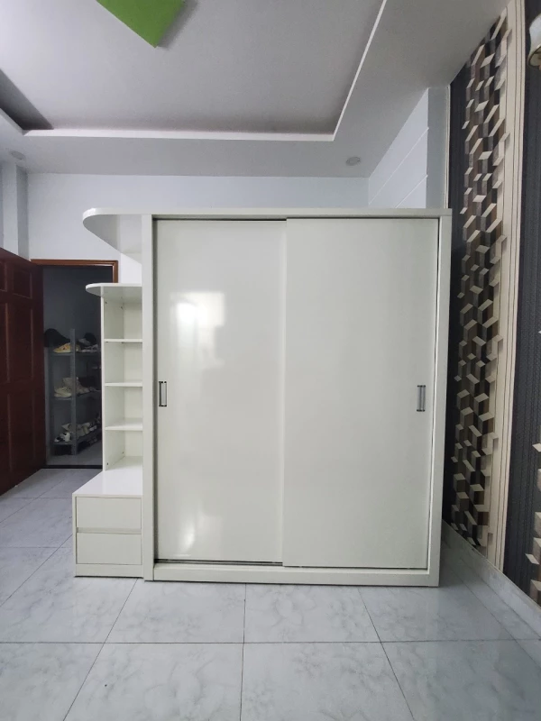 Tủ áo cánh lùa màu trắng (clmt-1)
