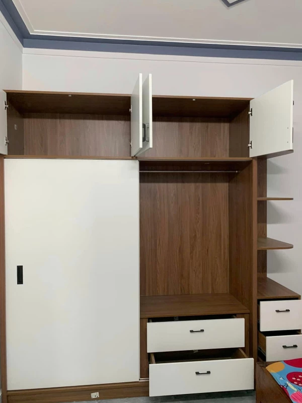 Tủ quần áo gỗ MDF THCM
