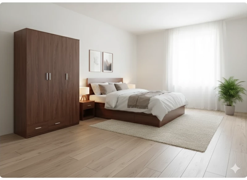 Combo phòng ngủ gỗ MDF MGX20