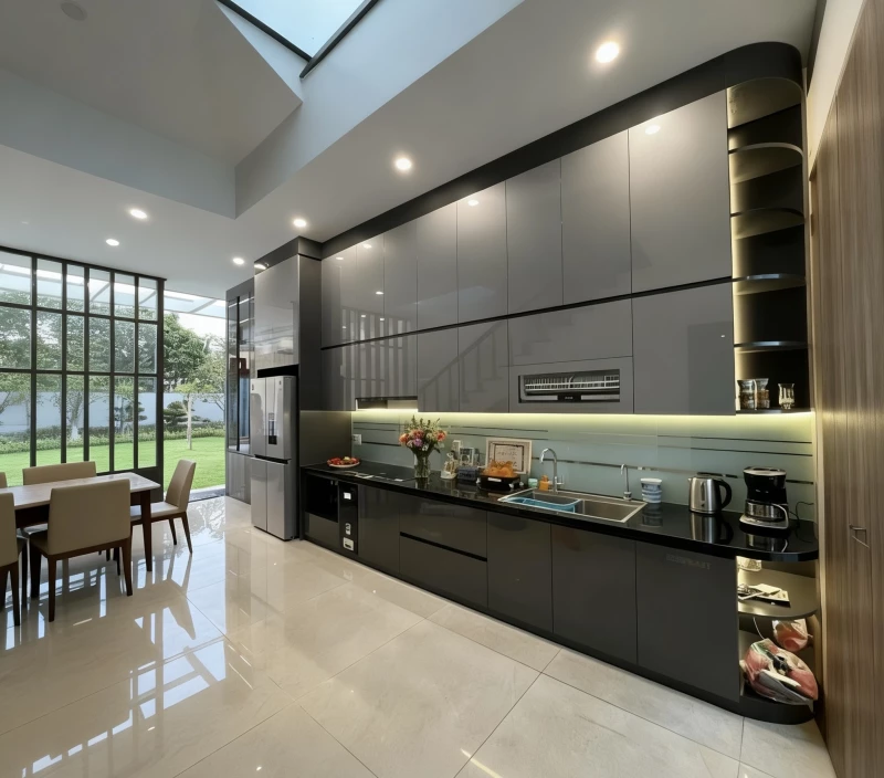 Bộ tủ bếp cao cấp (TB16)