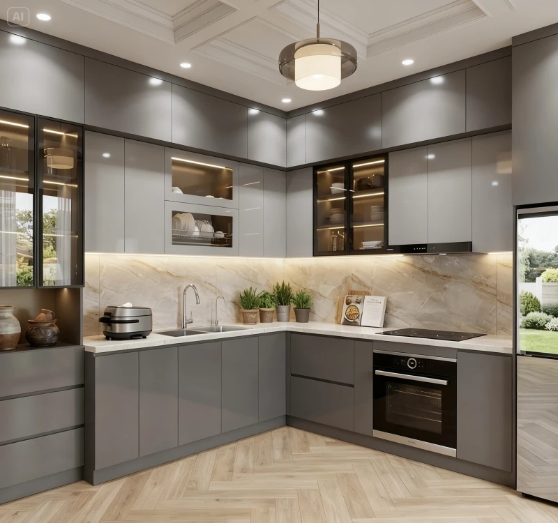 Bộ tủ bếp cao cấp (TB25)