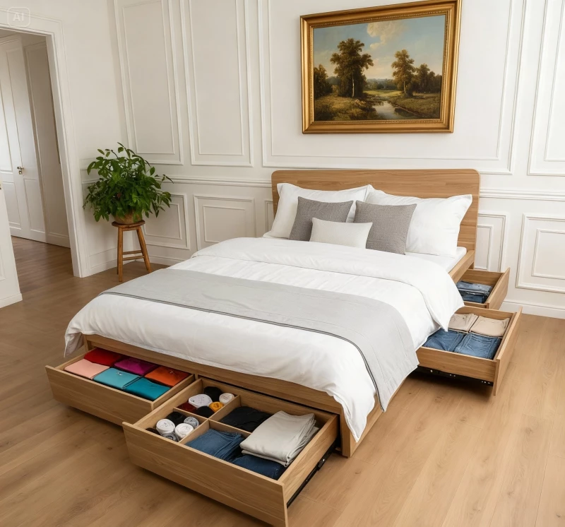 Giường ngủ ngăn kéo gnk07