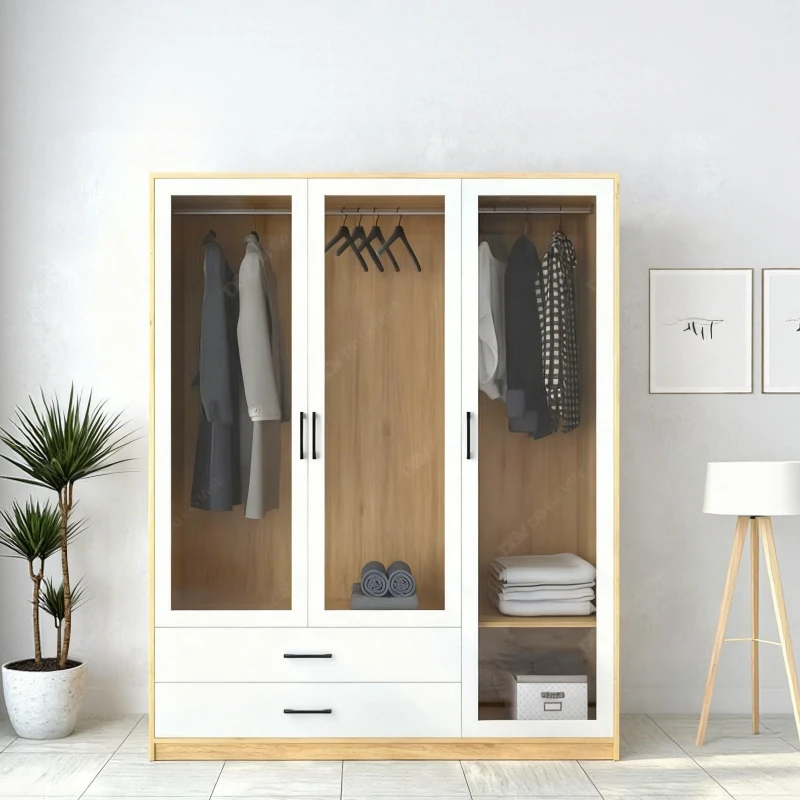 Tủ gỗ cao cấp 3 cánh TG302