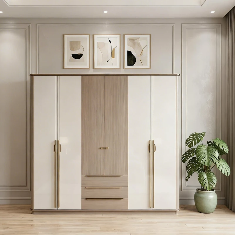 Tủ gỗ cao cấp 6 cánh TG604