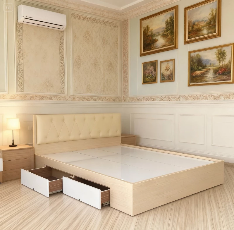 Giường ngủ ngăn kéo gnk09