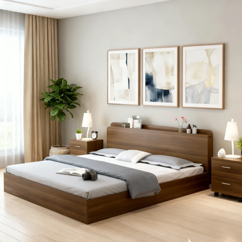 Giường ngủ cao cấp GN372