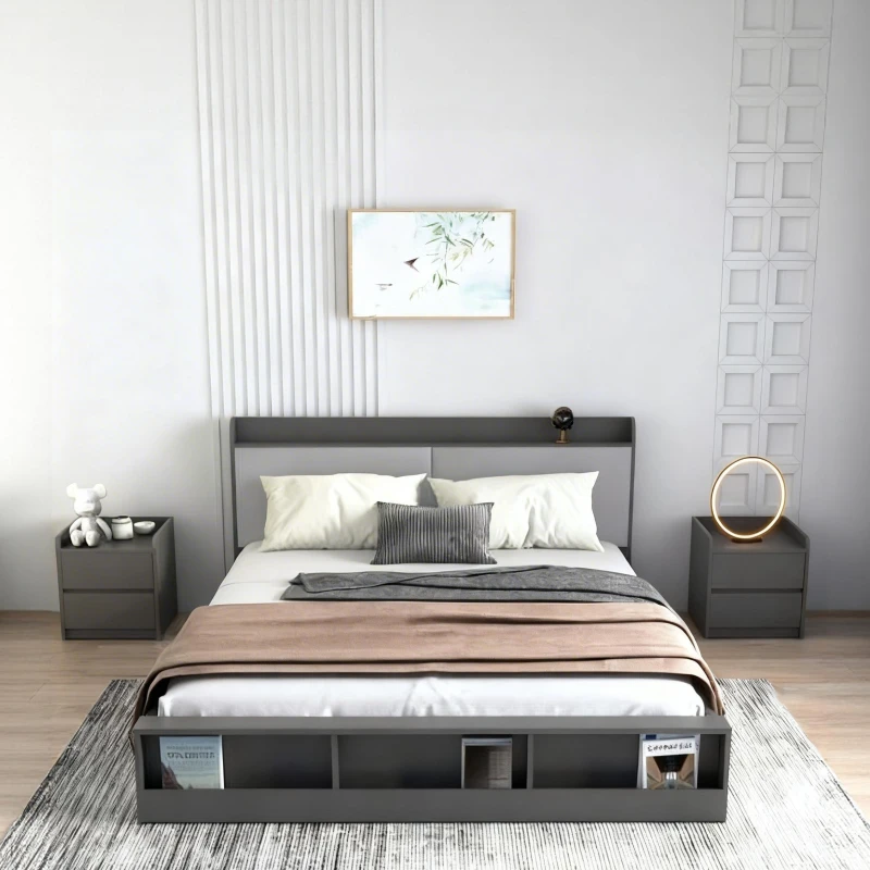 Giường ngủ cao cấp GN374