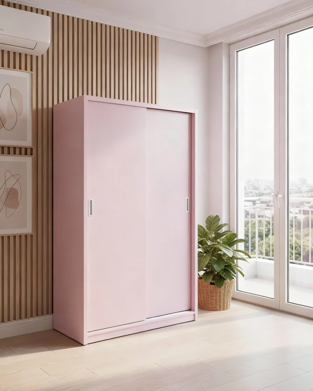 Tủ gỗ 2 cánh lùa tg209