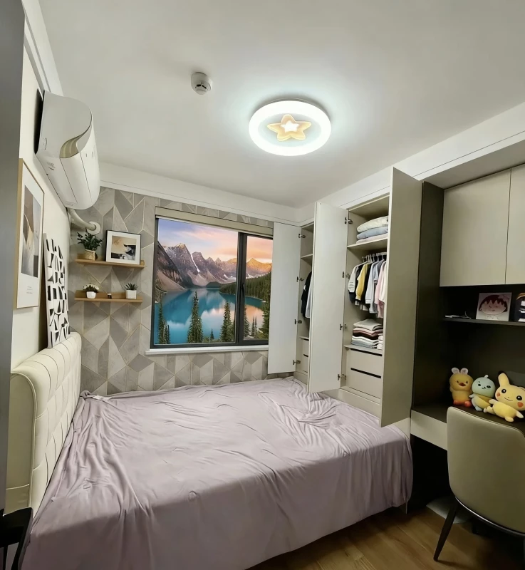 Tủ gỗ liền giường tlg16