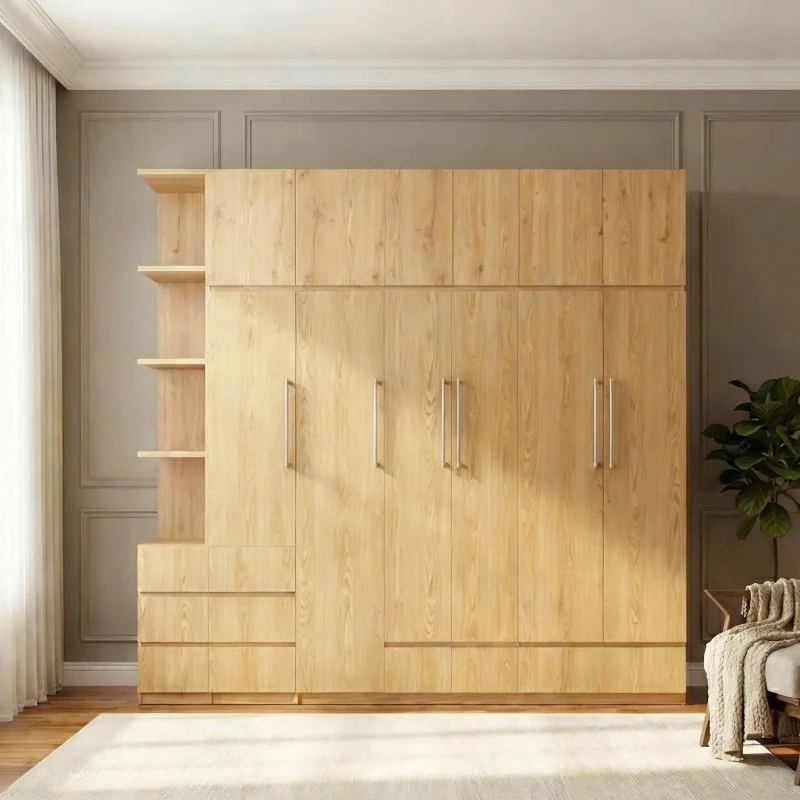 Tủ gỗ cao cấp 6 cánh tg601