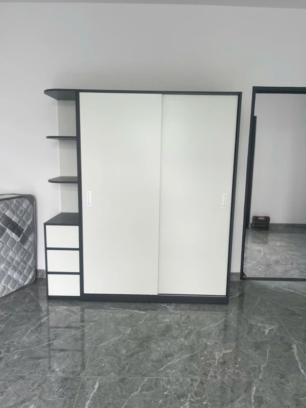 Tủ quần áo cánh lùa gỗ mdf ( ms01b)