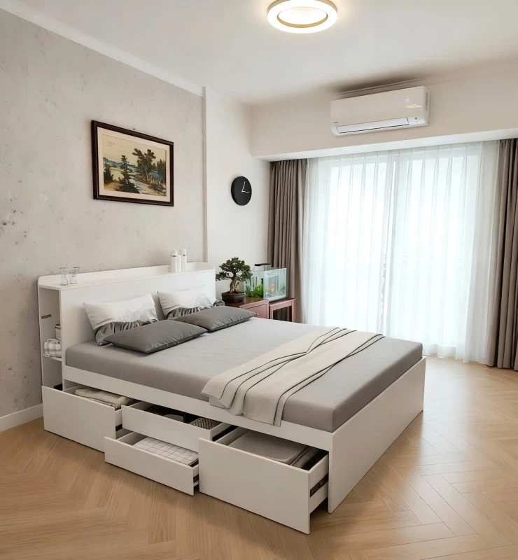 Giường ngủ ngăn kéo gnk01