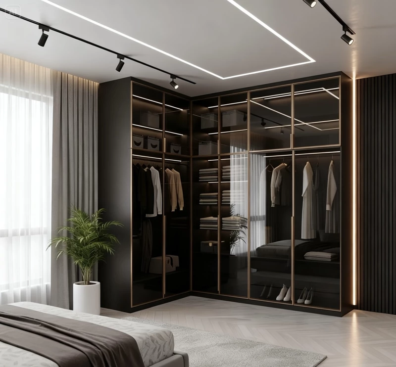 Tủ gỗ cánh kính (CK32)