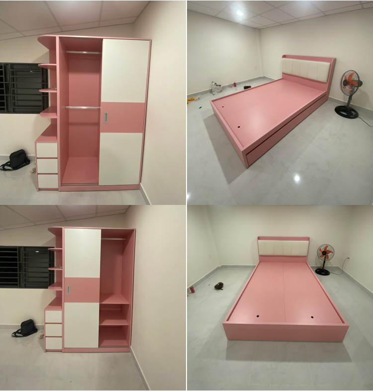 Combo phòng ngủ gỗ MDF MGX17