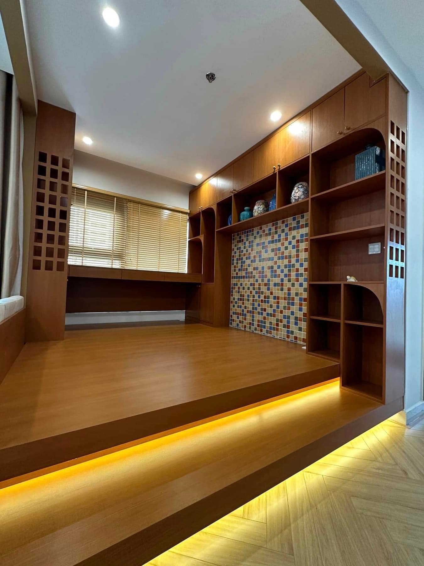 Tủ quần áo liền giường gỗ MDF TLG09 0